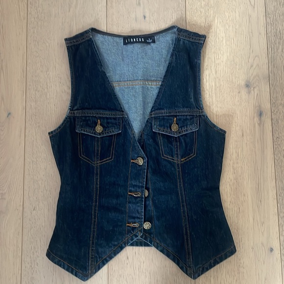 Lioness | Batroun Denim Vest - Picture 2 of 6